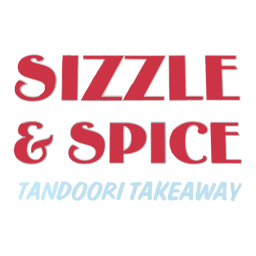 Sizzle & Spice Glasgow logo.